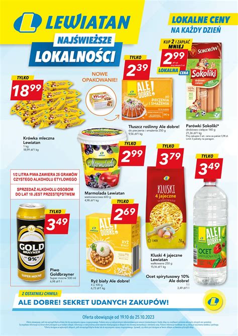 Lewiatan Gazetka Promocyjna Wa Na Od Do Strona Nr