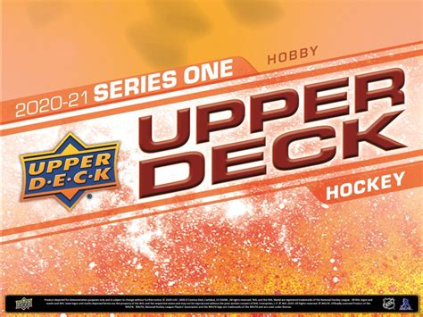 2020 21 Upper Deck Series 1 Hockey Hobby Box Breakaway Sports Cards