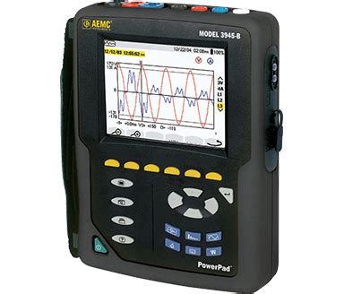 Aemc B Powerpad Iii Three Phase Power Quality Analyzer