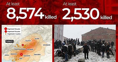 Update Death Toll Rises To Over 11000 People From Mondays