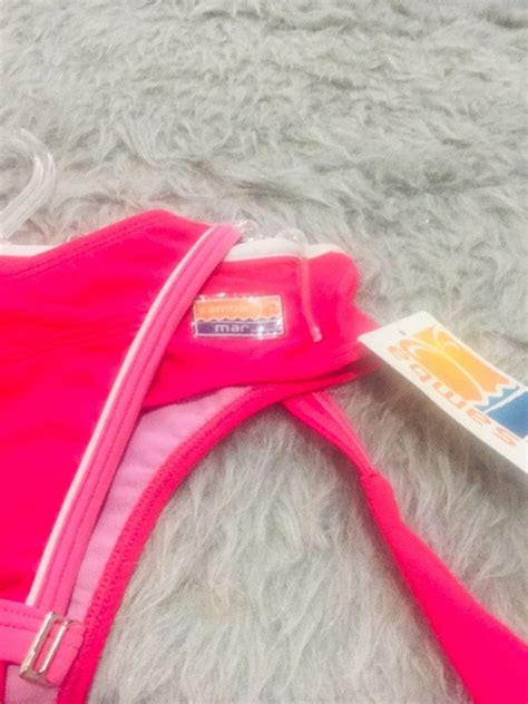 507 Small Size Retro Bikini Pink Women S Vintage New Gem