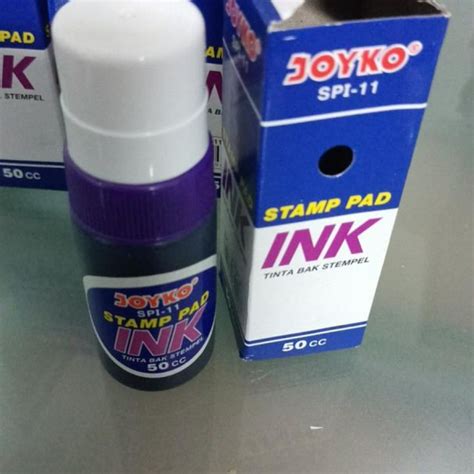 Stamp Pad Ink Refill Tinta Stempel Joyko