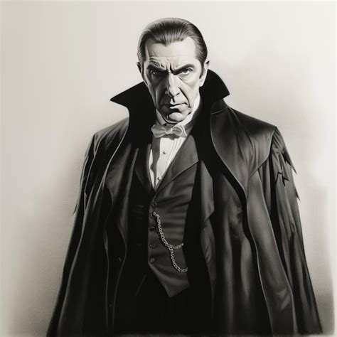 Premium Photo The Bewitching Portrait Bela Lugosi Immortalized As