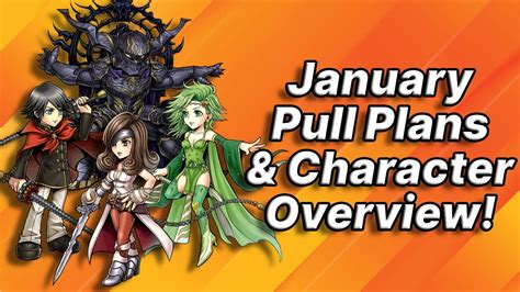 Pull Plans For January Character Overview On Upcoming Fr Bt Units