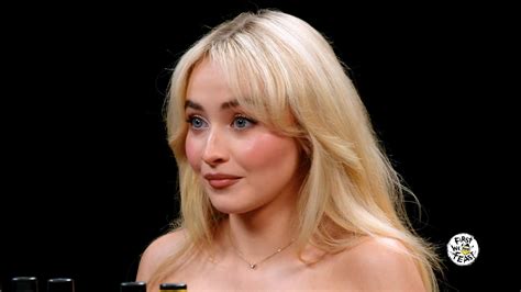 Screen Captures Hot Ones Caps Photo Gallery Sabrina Carpenter Online Sabrina