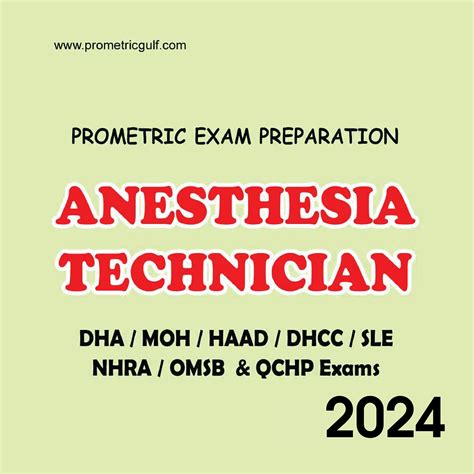 Anesthesia Technician Prometric Exam Practice Mcqs Online Mock Exam