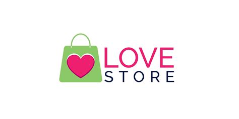 Love Store Logo Design By Ikalvi Codester