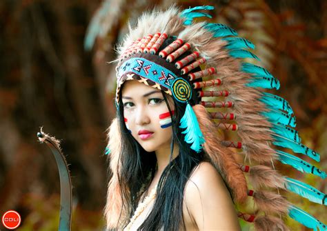 Bộ ảnh Nữ chiến binh thổ dân gây sốt với vẻ gợi cảm Gái Xinh Ảnh Nude Nghệ Thuật Người Đẹp