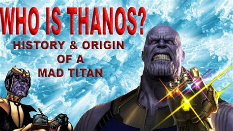 The History Of Thanos Origin Of A Mad Titan Know Your Villain Before