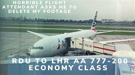 Raleigh Durham To London Rdu To Lhr American Airlines Er