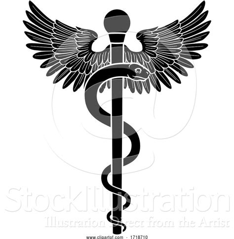 Vector Illustration Of Rod Of Asclepius Aesculapius Medical Symbol By Atstockillustration 45020