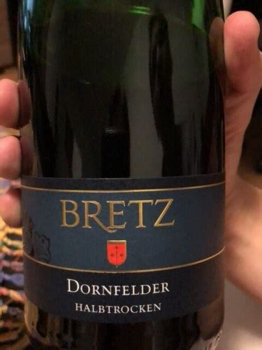 Ernst Bretz Dornfelder Halbtrocken Vivino US