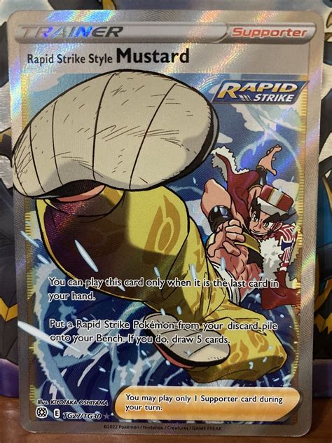 Pok Mon Tcg Rapid Strike Style Mustard Sword Shield Brilliant Stars