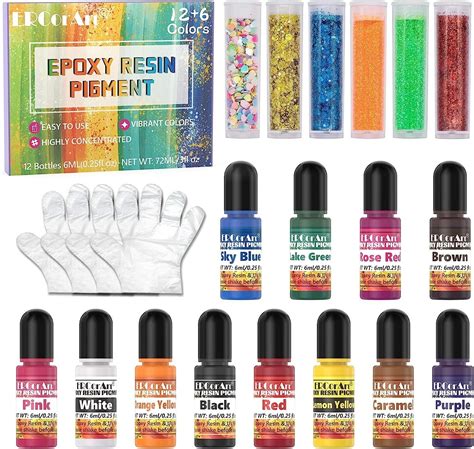 Comprar Pigmentos Para Resina Epoxica Colores Para Resina 12 Colores