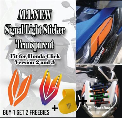 Honda Click V V Signal Light Honda Click Stickers Lazada Ph