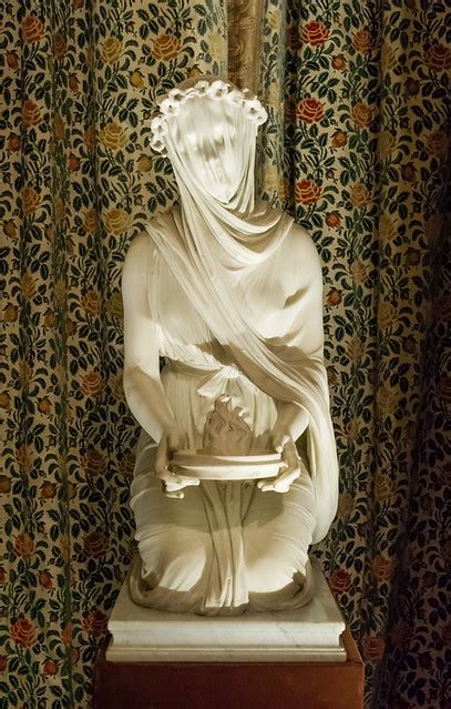 Veiled Vestal Raffaelle Monti Chatsworth House Flickr