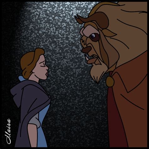 beauty   beast fan art  mairaartwork  deviantart