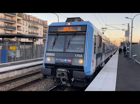 Trajet à bord de la 1ère Z 20500 IDFM du RER C la 175 A YouTube