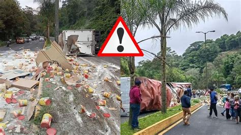 Fuerte Accidente En La Carretera Xalapa Coatepec Hoy De Octubre