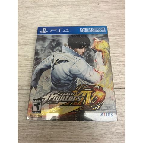 二手）ps4 格鬥天王14 拳皇 Kof Xiv 鐵盒限量版 日文版 蝦皮購物