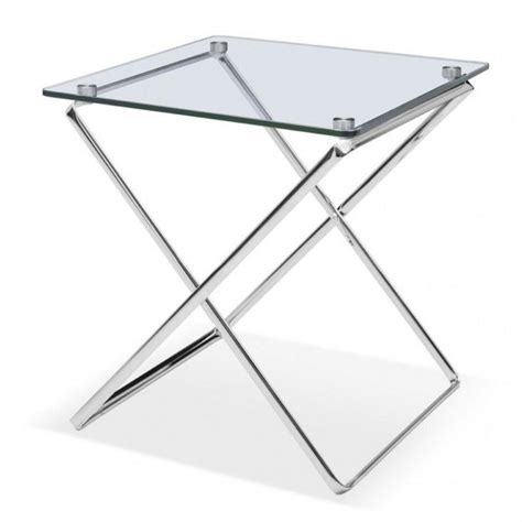 Modern Glass Side Table Jason