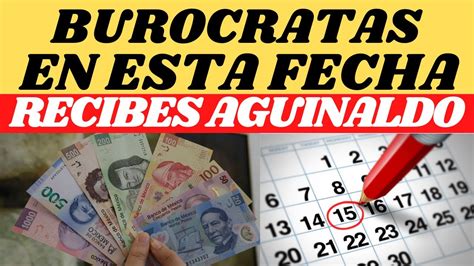 Ya Hay Fecha De PAGO De Aguinaldo Para Trabajadores Federales 2024