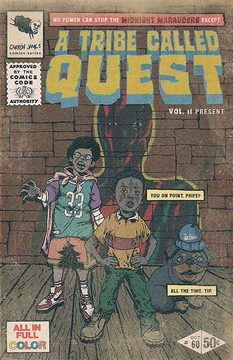 A Tribe Called Quest Check The Rhime Comic Book Etsy