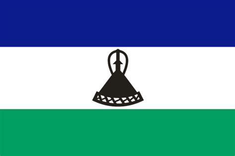 Lesotho Flag (Flag of Lesotho)