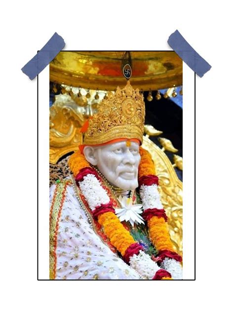 Sai Baba Poster Spiritual Wall Art Printitnice