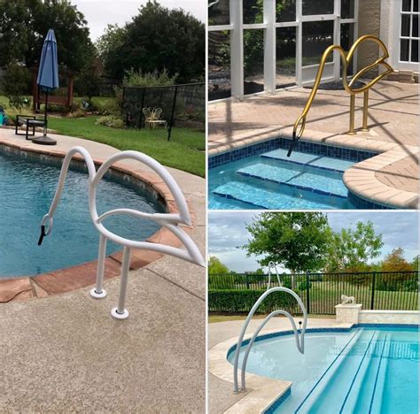 Swan Pool Rails Swimming Pool Handrails Swimming Pools Pool Rails