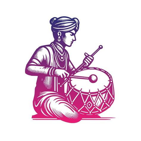 Indian Music Art Vectors And Illustrations For Free Download