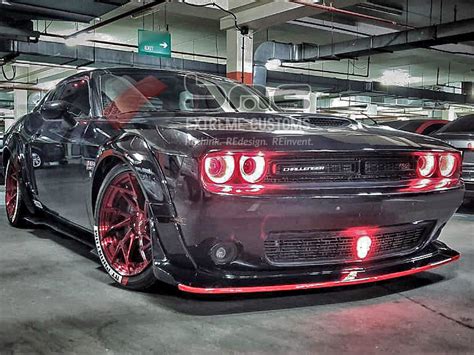 Dodge Challenger With Body Kit