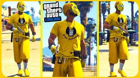 Modded Smiley RNG Male Outfit With IAA Badges Gun Belt Merge In GTA 5