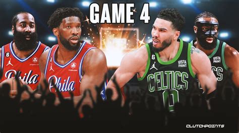 Sixers Celtics Game 4 Breakdown Joel Embiid And James Harden Feast Philly Holds On To Win