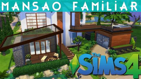 Mansão Familiar Casa de Condomínio de Rico Speed Build The Sims 4