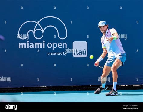 Florida Usa Miami Open Tennis March Hard Rock Stadium Photo