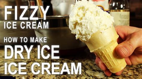 How To Make Carbonated Ice Cream Halloween Style Dry Ice Cream