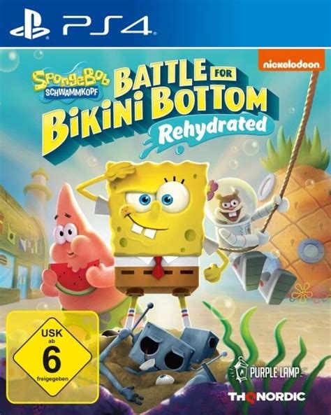 SPONGEBOB SQUAREPANTS BATTLE For Bikini Bottom Rehydrated Sony PlayStation EUR