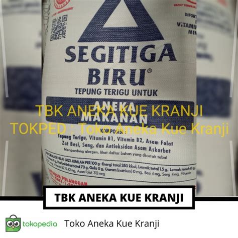 Jual Tepung Terigu Segitiga Biru Boga Sari 25 Kg Terigu Protein Sedang