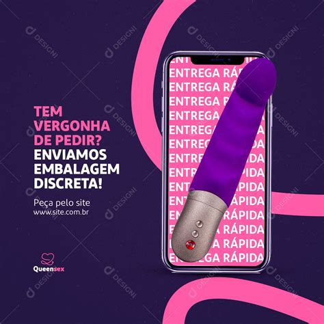 Social Media Sexshop Vibrador Psd Editável [download] Designi