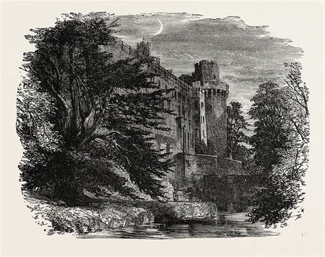 Warwick Castle Drawing By English School Fine Art America