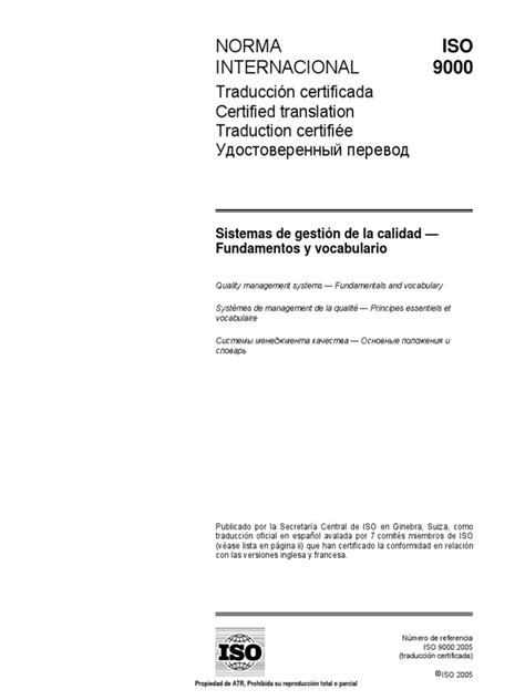 Norma Iso 9000 2005 Pdf