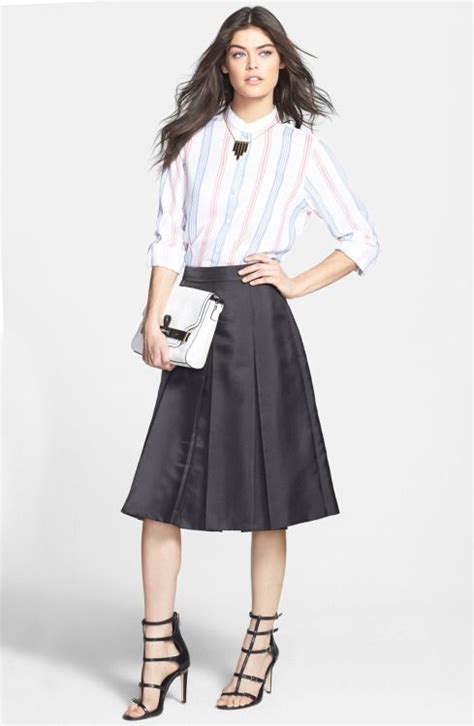 Greyship Petite Midi Skirt Pleated Midi Skirt Midi Skirt