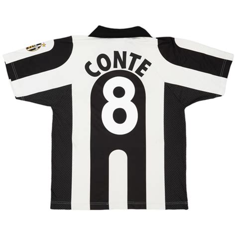 1997 98 Juventus Centenary Basic Home Shirt Conte 8 7 10 XL