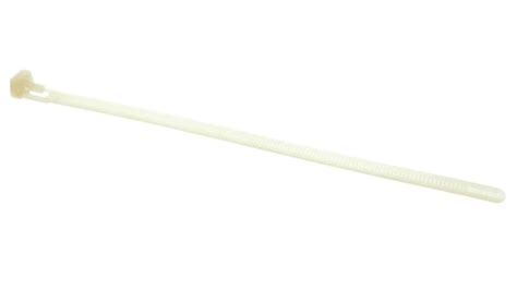 Rs Pro Cable Tie Releasable 250mm X 76 Mm Natural Nylon Pk 250 Rs