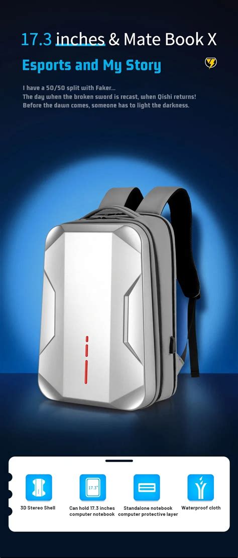 E Sports And Commuter Backpack Ultimate Protection And Style Xioncorp