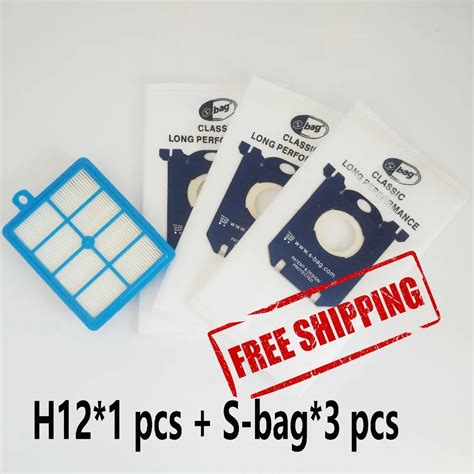 Pcs Replacement Hepa Filter H Pcs Dust Bags For Electrolux