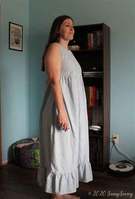 Simplicity 3573 Nightgown SunnySewing By Kristin