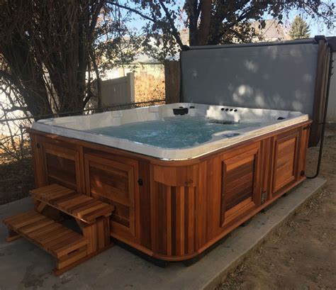 Above Ground Hot Tub Summit Arctic Spas Square 6 Person Outdoor