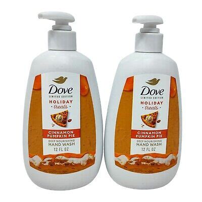 Dove Liquid Hand Wash Cinnamon Pumpkin Pie Limited Edition Oz Lot